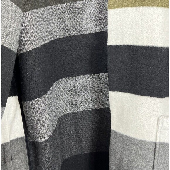 Lucky Brand Vest Poncho Blanket Cape Womens One Size Striped Open Front Western - Picture 5 of 9